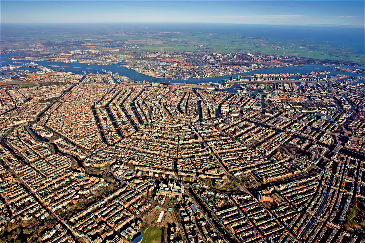 Hollanda Amsterdam kanalları